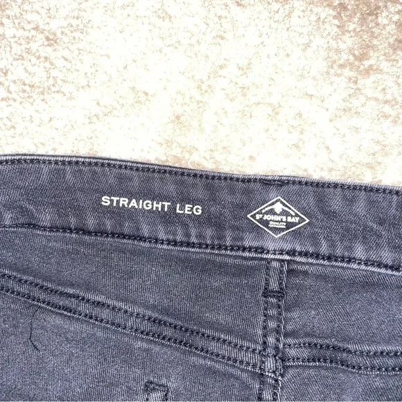{St. John’s Bay} High Waist Straight Leg Jean - Picture 4 of 6